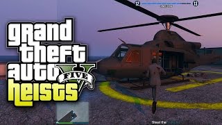 Grand Theft Auto V Heists  Part 11  Valkyrie Helicopter Heist 3 Humane Labs Raid [upl. by Budge]