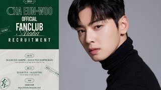 Why Cha Eun Woo launching his own fan club is receiving mixed reactions [upl. by Efar361]