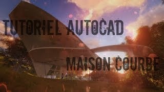 Apprendre Autocad en 2h Tutoriel bâtiment 3D en Français Part 2 [upl. by Palecek]