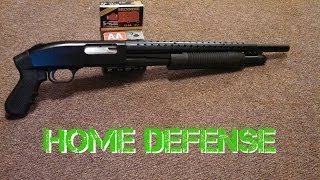 mossberg 500 12ga shotgun review amp assemble [upl. by Yremogtnom]