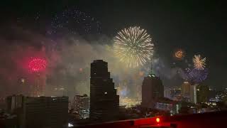 Bangkok New Year Countdown 2024 at ICONSIAM พลุปีใหม่ 2567 ไอคอนสยาม 4K [upl. by Latouche]