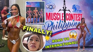 “TINAYA KO ANG BUHAY KO PARA DITO”MY 1st MUSCLECONTEST 🇵🇭 [upl. by Sager785]