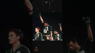 1968 Olympics Black Power salute blackhistorian blackhistoryfacts olympics [upl. by Adierf]