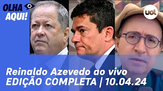 🔴 Reinaldo Azevedo ao vivo prisão de Brazão futuro de Moro e Elon Musk x Moraes  COMPLETO  1004 [upl. by Alyson]