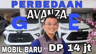 Bongkar Eksterior amp Interior Perbandingan Toyota Avanza E dengan Avanza Tipe G  Review Harga [upl. by Einwahr]