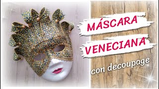 CARETA  MASCARA VENECIANA 2020  paso a paso [upl. by Meridith]