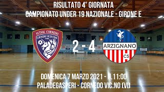 Highlights U19 Cornedo 24 Arzignano [upl. by Leicester575]