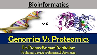 Genomics Vs Proteomics [upl. by Kotz956]