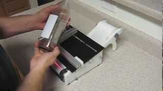 Zap Labeler  Square Bottle Label Applicator Machine  Container Types Demo 449 [upl. by Xenos]