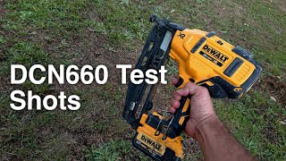 DEWALT DCN660 Test Shot [upl. by Ametaf]