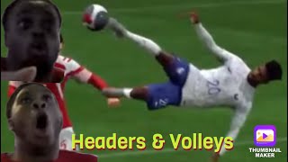 Headers amp Volleys Only Challenge On Fc24 [upl. by Aynotel]