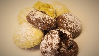 Vegan Cookies Ricciarelli  Vegane italienische Kekse backen [upl. by Adnilab]