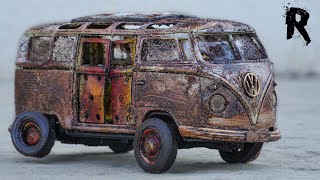 Restoration Abandoned Volkswagen Kombi Bus [upl. by Gilead570]