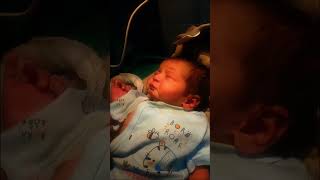 Day in a life with newborn born baby  care of newborn baby  youtubeshorts [upl. by Eelarbed]