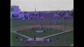 Ridgewood HS Marching Rams  Florida Tournament of Bands  St Pete FL 1986 [upl. by Latsyrc]