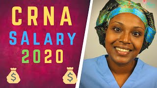 CRNA Salary 2020  How much do nurse anesthesist make [upl. by Schlosser]