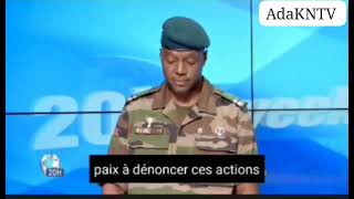 Communiqué du Gouvernement de la transition du Mali suite à l’implication de l’Ukraine dans lat [upl. by Enrak]