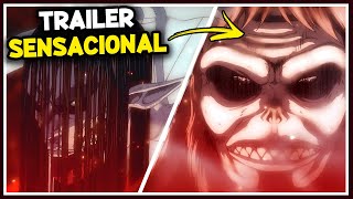 NOVO TRAILER CHOCANTE de SHINGEKI NO KYOJIN Análise Completa [upl. by Anelet]