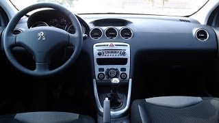 Prueba Peugeot 308  Análisis interior Parte 12 [upl. by Rabbaj]