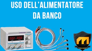 STRUMENTI DI LABORATORIO Funzionamento alimentatore da banco [upl. by Mariele]