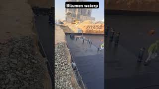 Bitumen waterproofing membrane [upl. by Lecroy873]