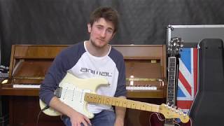 Charmless Man Blur Guitar Tutorial [upl. by Lara]