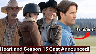 Heartland Season 15 Casting News What if Ty Borden Graham Wardle returns [upl. by Anastos]