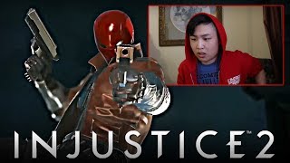 Injustice 2  Red Hood Reveal Trailer REACTION [upl. by Byrom945]