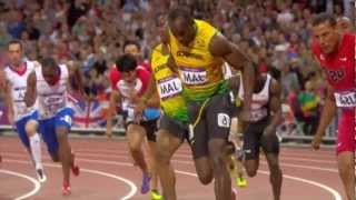 2012 Olympics  Mens 4 x 100m Relay Final [upl. by Lerred]