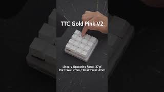 4 Linear Switches being this different│Cherry MX Black│Outemu Peach│TTC Gold Pink V2│MMD Princess [upl. by Ainoloppa]