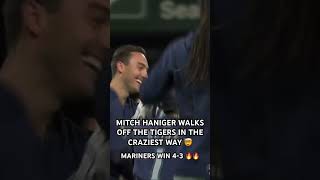 Mitch Haniger with a game winning double mlbb mlb baseball highlights shorts clutch mariners [upl. by Og]