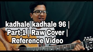 96  kadhale kadhale  Part1  Isaac Thayil  Govind Menon Guitar Cover  Trisha Vijay Sethupathi [upl. by Derdle]