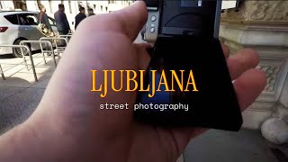 Street Photography in Slovenia  Viltrox 56mm F17 [upl. by Trinette]