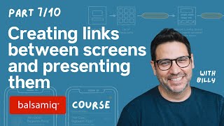 7 Creating links between screens and presenting them in Balsamiq [upl. by Phyllida370]