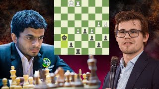 How to play against e4 chess opening  Nihal Sarin vs Magnus Carlsen [upl. by Nimzaj]