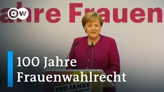 100 Jahre Frauenwahlrecht  DW Deutsch [upl. by Asilehs]