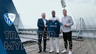 TRANSFER  VfL Bochum 1848 leiht Myron BOADU aus [upl. by Edora]