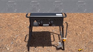 UNBOXING and ASSEMBLING a Jumbuck Delta 2 Burner BBQ [upl. by Akinnor]