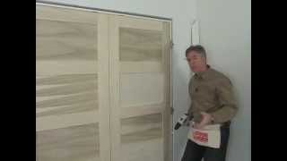 How to Install a Double Door [upl. by Eimarrej]