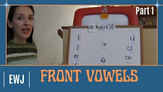 Pronunciation of English Vowel Sounds  Front Vowels Part 1 [upl. by Merton]