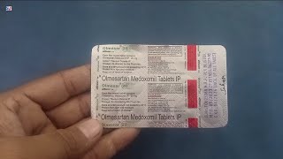 Olmesar 20 Tablet  Olmesar Tablets  Olmesartan Medoxomil Tablets  Olmesar 20mg Tablet Uses Dosage [upl. by Kir]