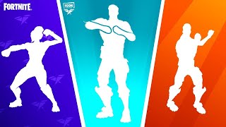 Fortnite NEW Top 50 RAREST Emotes [upl. by Sapowith930]