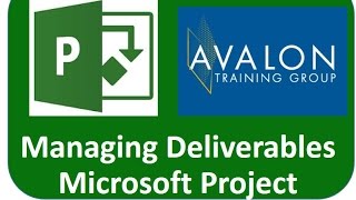 Microsoft Project Deliverables [upl. by Iruahs]