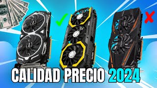 ✅ 7 Mejores Tarjetas Gráficas Calidad Precio 2024  Excelentes Rendimientos para Gaming 200 FPS 🚀 [upl. by Ide]