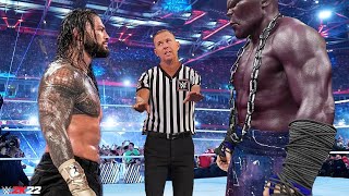 Full Match  Roman Reigns vs Titan Atlas  Iron Man Match 2022  WWE Dec 11 2022 [upl. by Selway]