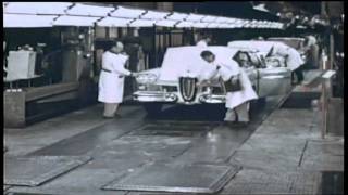 FORD  1958 EDSEL RANGER  Introduction of the Edsel  In the Ford Factory [upl. by Richmal62]