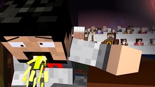 COOKING BATTLE SHOW  FULL BATTLE 1 Craftronix Minecraft Animation [upl. by Kurzawa]