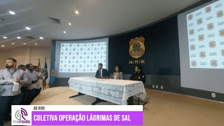 AO VIVO POLÍCIA FEDERAL DEFLAGRA OPERAÇÃO CONTRA BRASKEM [upl. by Bertelli]