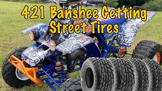 Banshee 421 SunF Street Tires [upl. by Jerrylee]