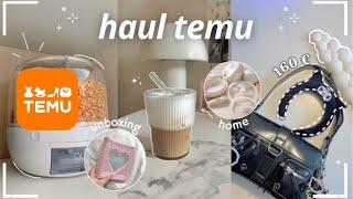 ✩₊˚ Haul Temu 📦  accessori  decorazioni e cose per la casa  160€ [upl. by Almira]